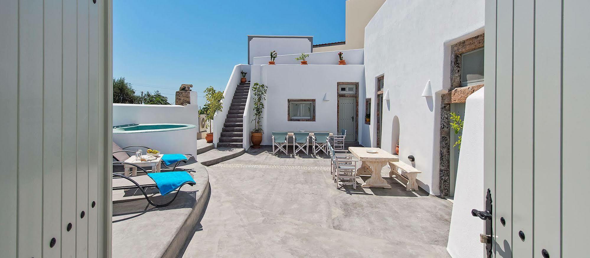 Nereids Villa Santorini ميغالوخوري المظهر الخارجي الصورة