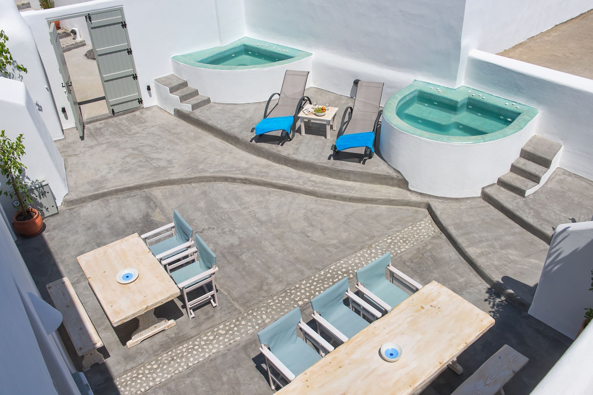 Nereids Villa Santorini ميغالوخوري المظهر الخارجي الصورة
