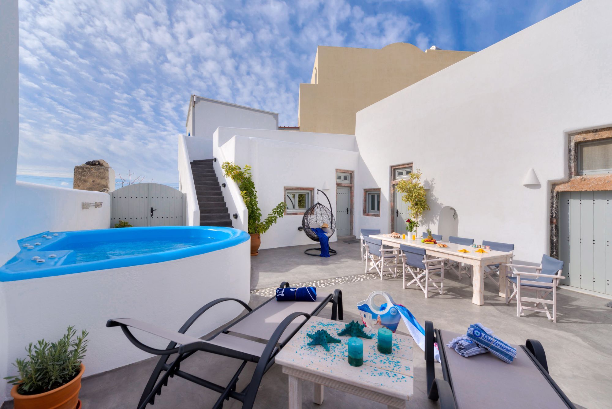 Nereids Villa Santorini ميغالوخوري المظهر الخارجي الصورة