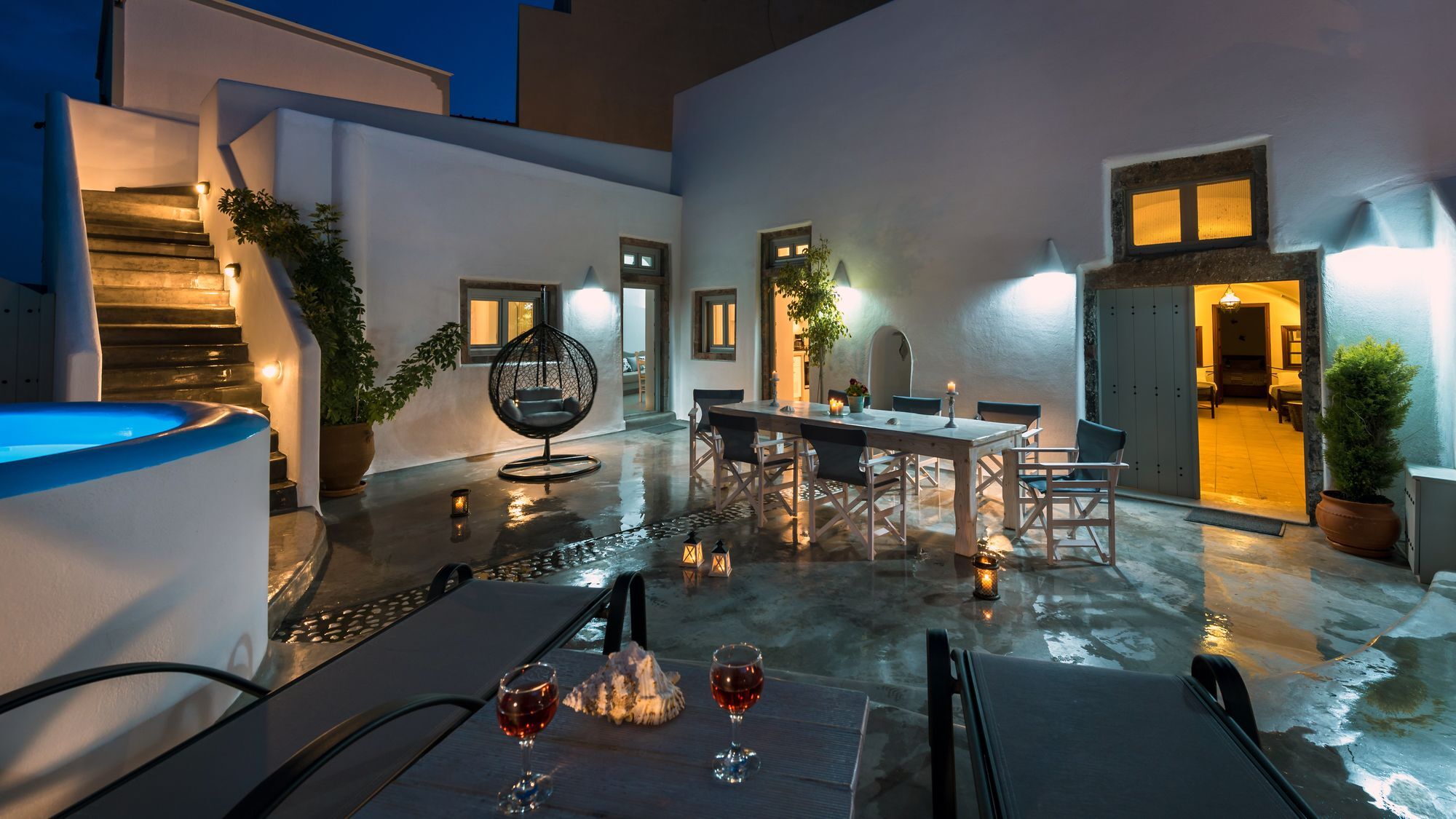 Nereids Villa Santorini ميغالوخوري المظهر الخارجي الصورة