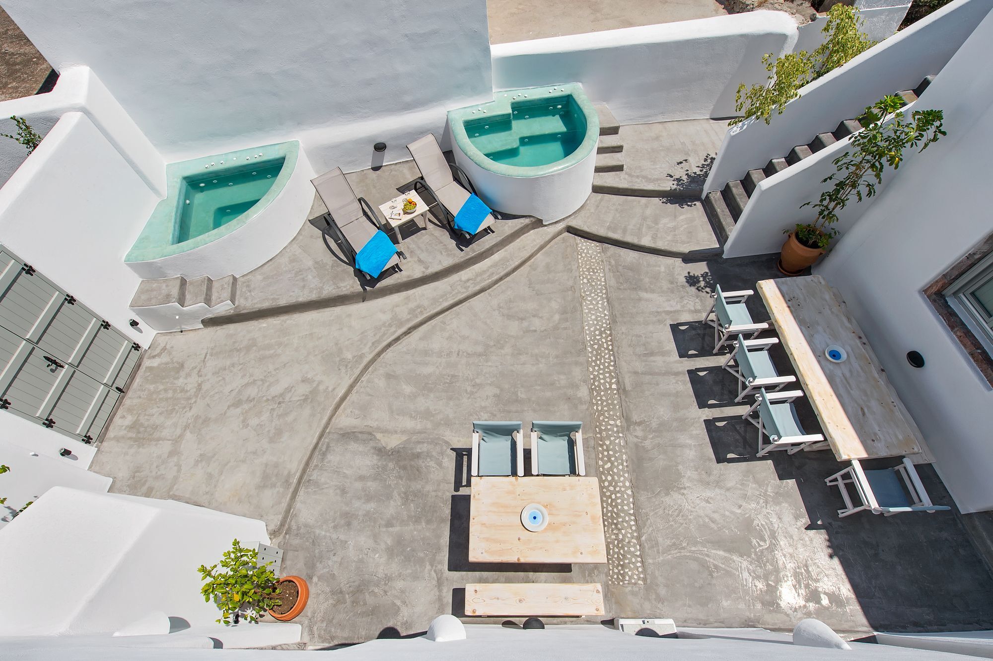 Nereids Villa Santorini ميغالوخوري المظهر الخارجي الصورة