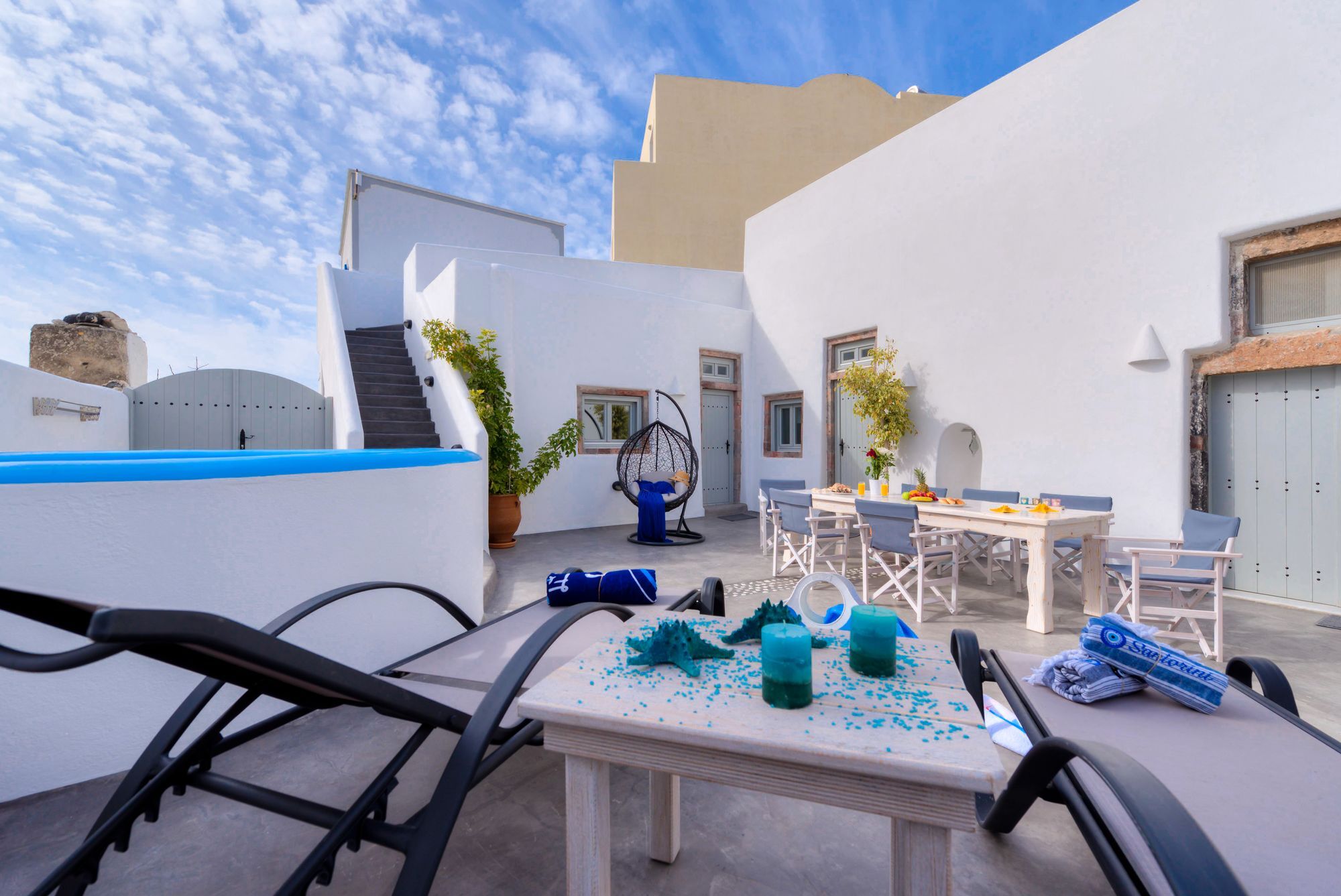 Nereids Villa Santorini ميغالوخوري المظهر الخارجي الصورة