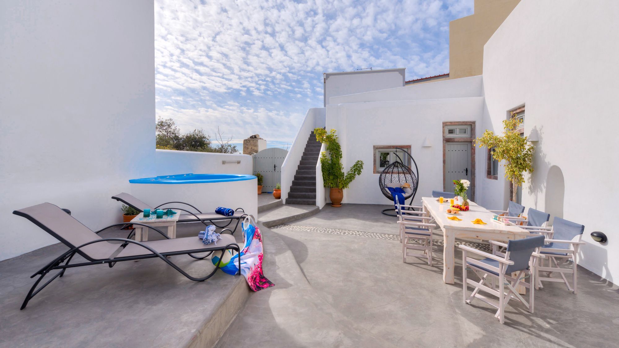 Nereids Villa Santorini ميغالوخوري المظهر الخارجي الصورة