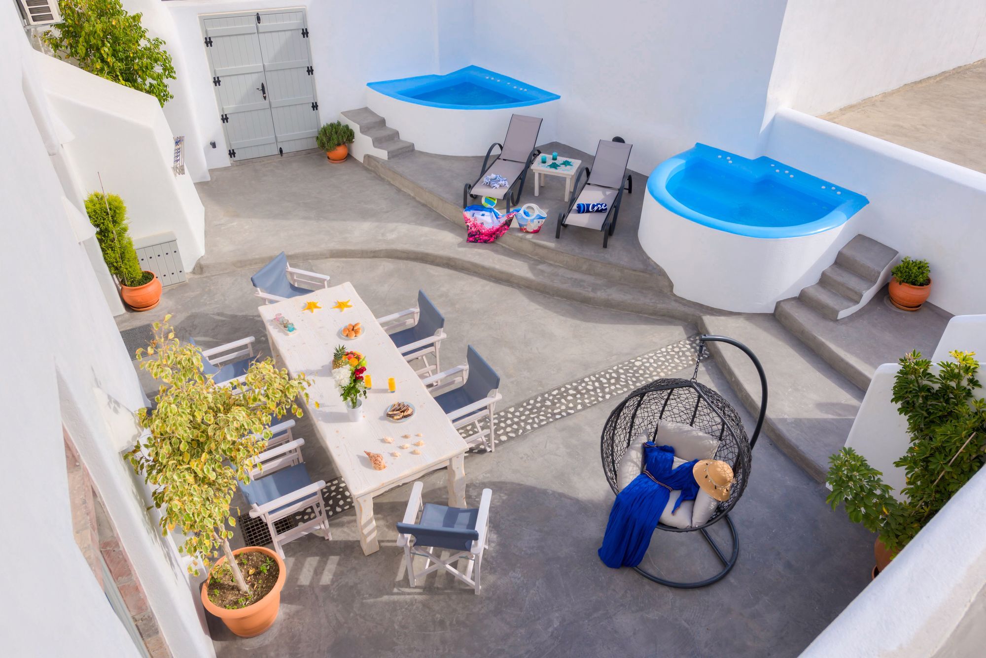 Nereids Villa Santorini ميغالوخوري المظهر الخارجي الصورة