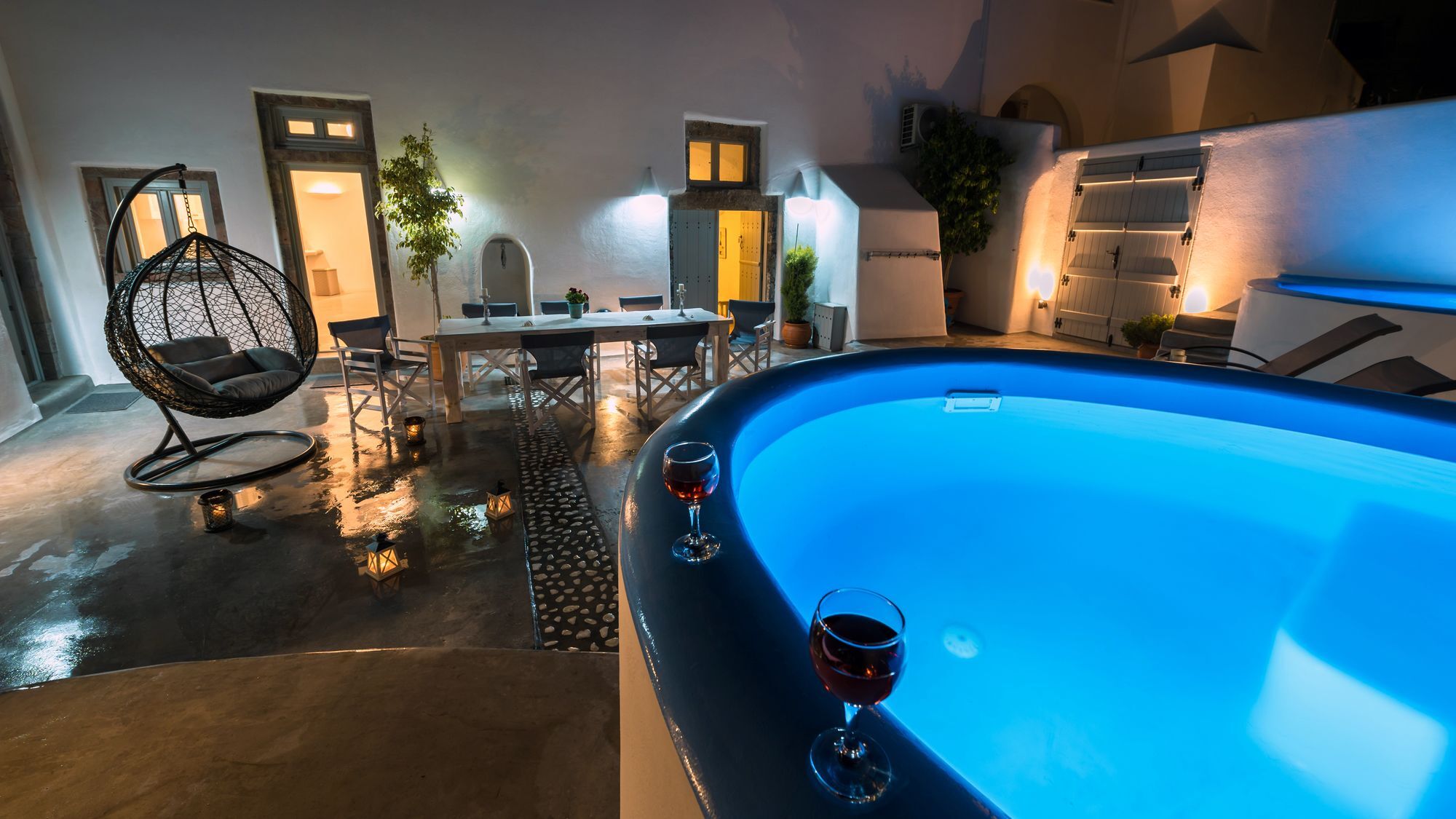 Nereids Villa Santorini ميغالوخوري المظهر الخارجي الصورة